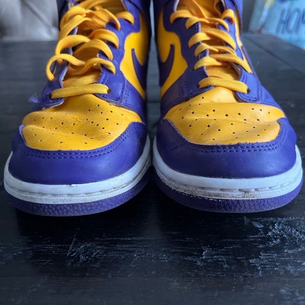 Nike High Dunk Lakers Mens 8 - Picture 4 of 8